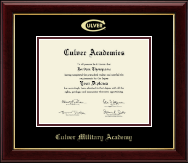 Culver Academies diploma frame - Gold Embossed Diploma Frame in Gallery
