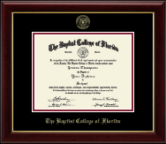 Baptist College of Florida diploma frame - Gold Embossed Diploma Frame in Gallery