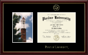 Purdue University diploma frame - Campus Scene Diploma Frame - Bell Tower in Galleria