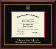 Arkansas State University at Jonesboro diploma frame - Gold Embossed Diploma Frame in Gallery