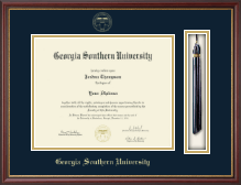 Georgia Southern University diploma frame - Tassel Diploma Frame in Newport