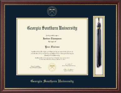 Georgia Southern University diploma frame - Tassel & Cord Diploma Frame in Newport