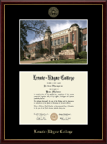 Lenoir-Rhyne University diploma frame - Campus Scene Diploma Frame in Galleria
