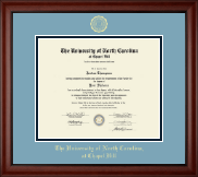 University of North Carolina Chapel Hill diploma frame - Gold Embossed Diploma Frame in Cambridge