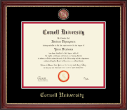 Cornell University diploma frame - Masterpiece Medallion Diploma Frame in Kensington Gold