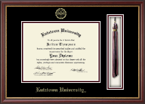 Kutztown University Tassel Edition Diploma Frame in Newport