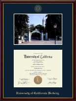 University of California Berkeley diploma frame - Campus Scene Edition Diploma Frame in Galleria