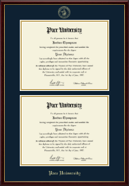 Double Diploma Frame