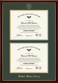 Double Certificate Frame