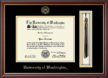 University of Washington Tassel Edition Diploma Frame in Newport