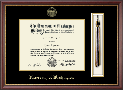 University of Washington diploma frame - Tassel & Cord Diploma Frame in Newport