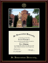 St. Bonaventure University diploma frame - Campus Scene Diploma Frame in Galleria