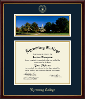 Lycoming College diploma frame - Campus Scene Diploma Frame in Galleria