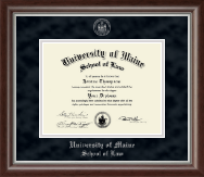 University of Southern Maine diploma frame - Silver Embossed Diploma Frame in Devonshire