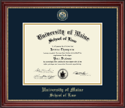 University of Southern Maine diploma frame - Masterpiece Medallion Diploma Frame in Kensington Gold