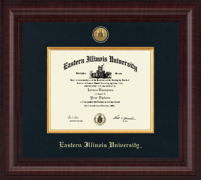 Eastern Illinois University diploma frame - Presidential Gold Engraved Diploma Frame in Premier