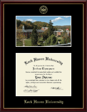 Lock Haven University diploma frame - Campus Scene Diploma Frame in Galleria