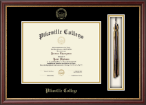 Pikeville College Tassel Edition Diploma Frame in Newport