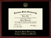 Kansas State University Gold Embossed Diploma Frame in Camby