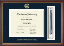 Northwood University in Texas Tassel Edition Diploma Frame in Newport