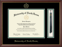 University of North Texas Tassel Edition Diploma Frame in Newport