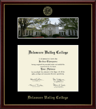 Delaware Valley University diploma frame - Campus Scene Diploma Frame in Galleria