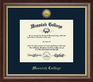 Messiah College diploma frame - Gold Engraved Diploma Frame in Hampshire