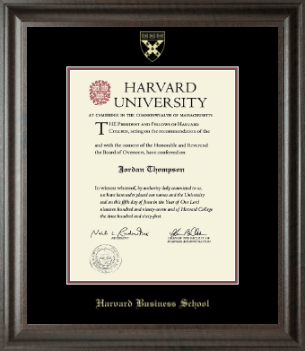 Harvard University diploma frame - Gold Embossed Diploma Frame in Acadia