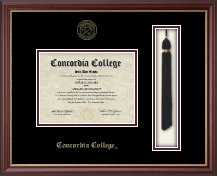 Concordia College Moorhead Tassel Diploma Frame in Newport