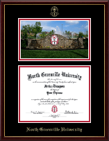 North Greenville University diploma frame - Campus Scene Edition Diploma Frame in Galleria