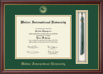 Webber International University diploma frame - Tassel Edition Diploma Frame in Newport