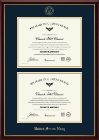 Double Certificate Frame