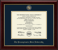 Pennsylvania State University diploma frame - Masterpiece Medallion Diploma Frame in Gallery