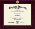 Maryville University of St. Louis diploma frame - Century Gold Engraved Diploma Frame in Cordova