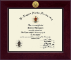 Pi Kappa Alpha certificate frame - Century Gold Engraved Certificate Frame in Cordova