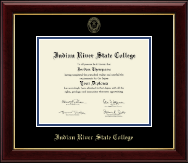 Indian River State College Gold Embossed Diploma Frame in Gallery