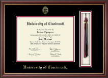 University of Cincinnati diploma frame - Tassel Edition Diploma Frame in Newport
