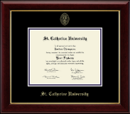 St. Catherine University Gold Embossed Diploma Frame in Gallery