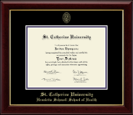 St. Catherine University diploma frame - Gold Embossed Diploma Frame in Gallery