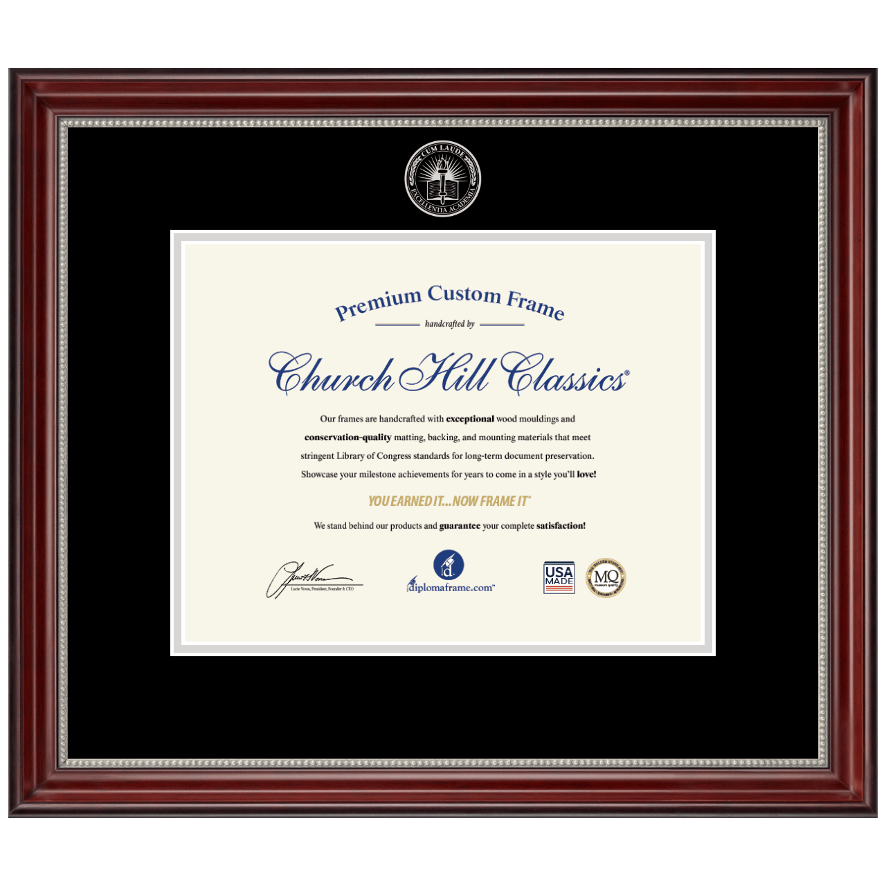 Cum Laude Diploma Frames and Gifts Diploma Frames Church Hill Classics