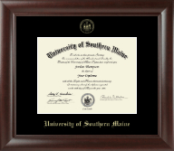 University of Southern Maine diploma frame - Gold Embossed Diploma Frame in Rainier