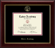 Tabor Academy diploma frame - Gold Embossed Diploma Frame in Gallery
