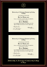 University of Arkansas Community College at Hope diploma frame - Double Diploma Frame in Galleria