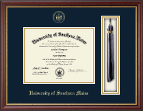 University of Southern Maine Tassel Edition Diploma Frame in Newport