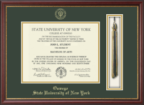 Tassel & Cord Diploma Frame