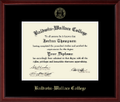 Baldwin-Wallace College diploma frame - Gold Embossed Diploma Frame in Camby