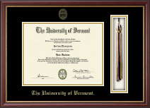 The University of Vermont Tassel Edition Diploma Frame in Newport