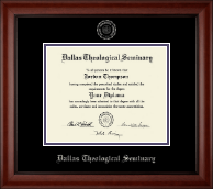 Dallas Theological Seminary Silver Embossed Diploma Frame in Cambridge