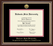 Valdosta State University diploma frame - Gold Engraved Medallion Diploma Frame in Hampshire