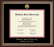 Valdosta State University diploma frame - Gold Engraved Medallion Diploma Frame in Hampshire